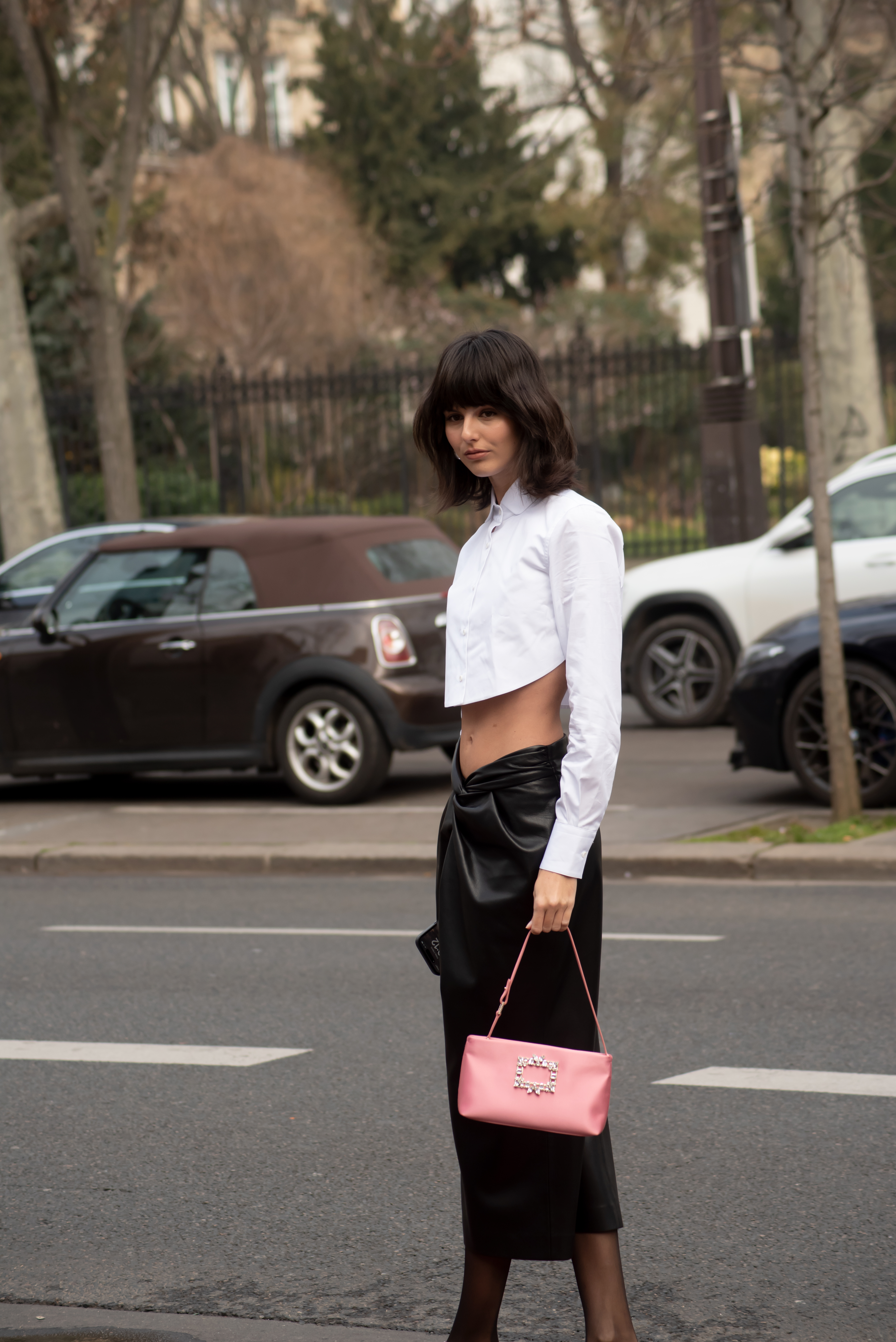 — france paris fashion pfw womenswear fw23 03 03 2023 leonard paris justine soranzo